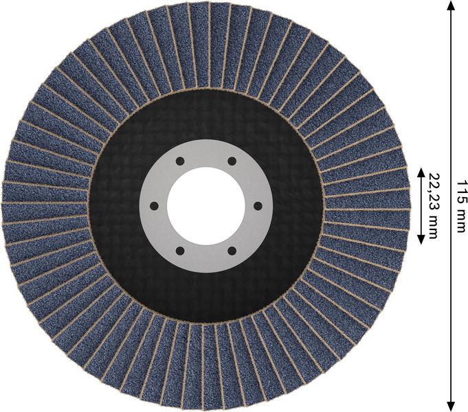 Bild der Produktabmessungen