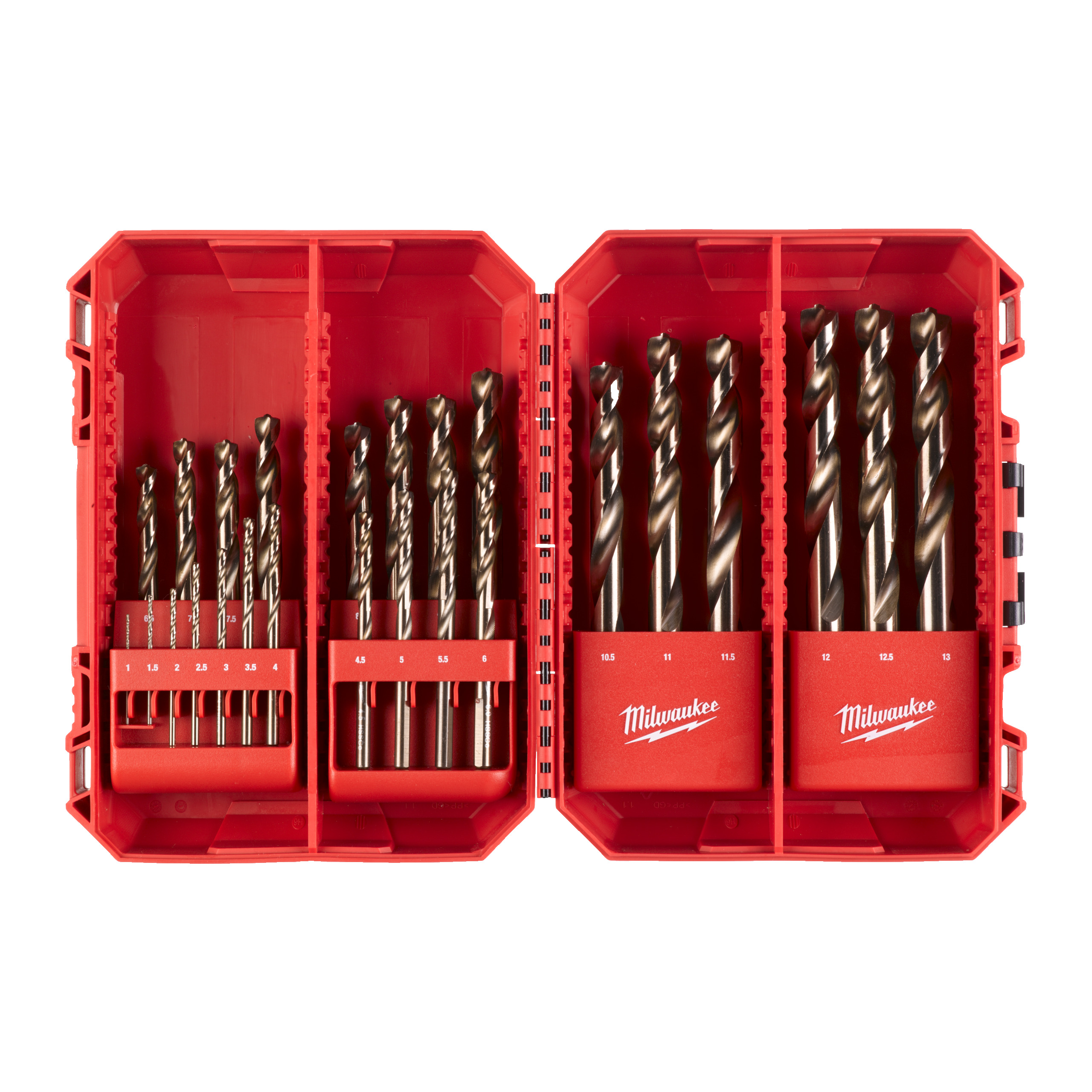 Metallbohrer-Set HSS-G RED COBALT