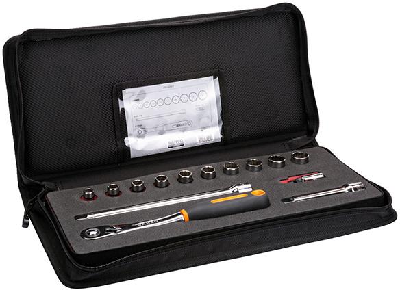 Steckschlüssel-Satz 1/2" 7814DST 14-teilig Bahco