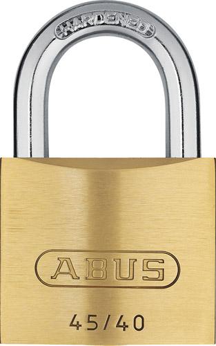 Vorhangschloss Messing Nr.45 50mm ABUS