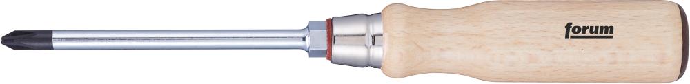 Schraubendreher Holzheft PH 1x80mm FORUM