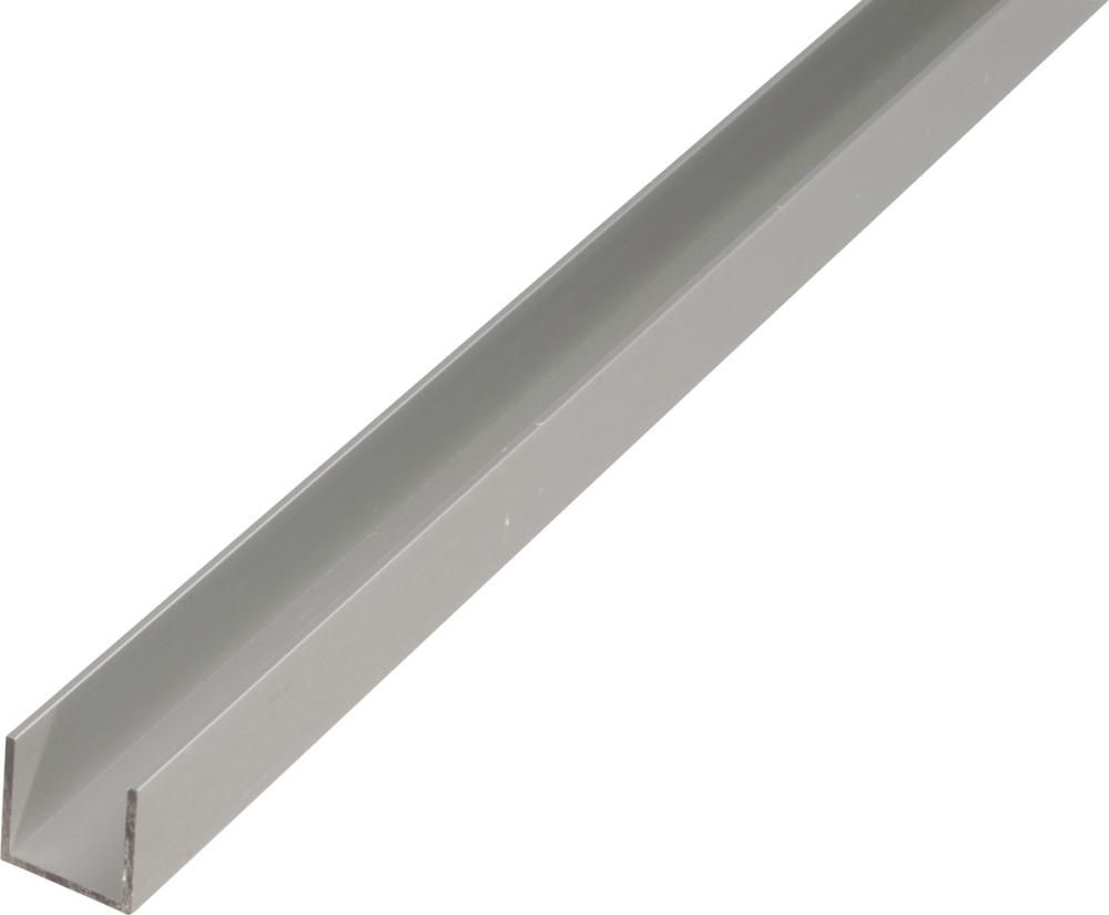 Alu-U-Profil 1000/15x10mmsilberfarbig GAH Alberts