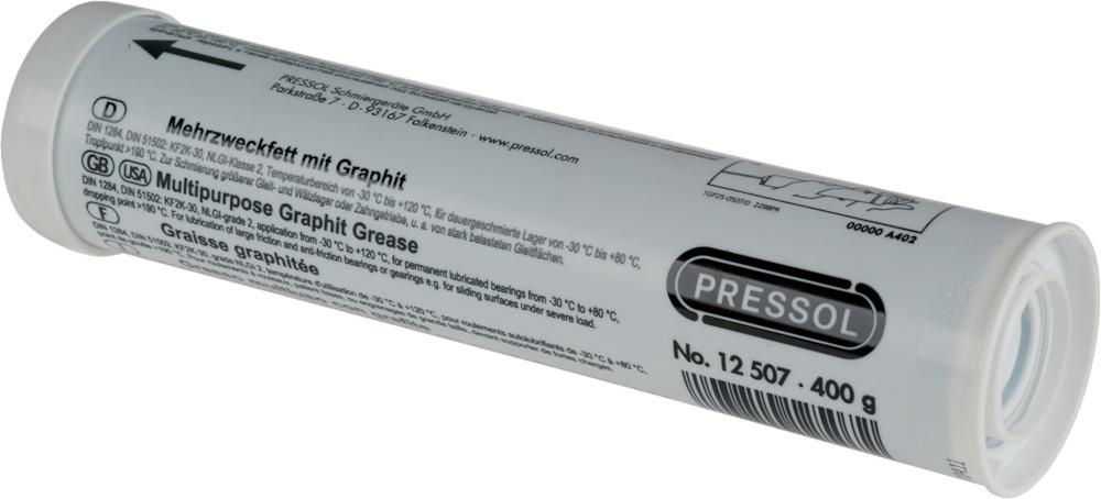 Mehrzweckfett-Kartusche 400ml m.Graphit Pressol
