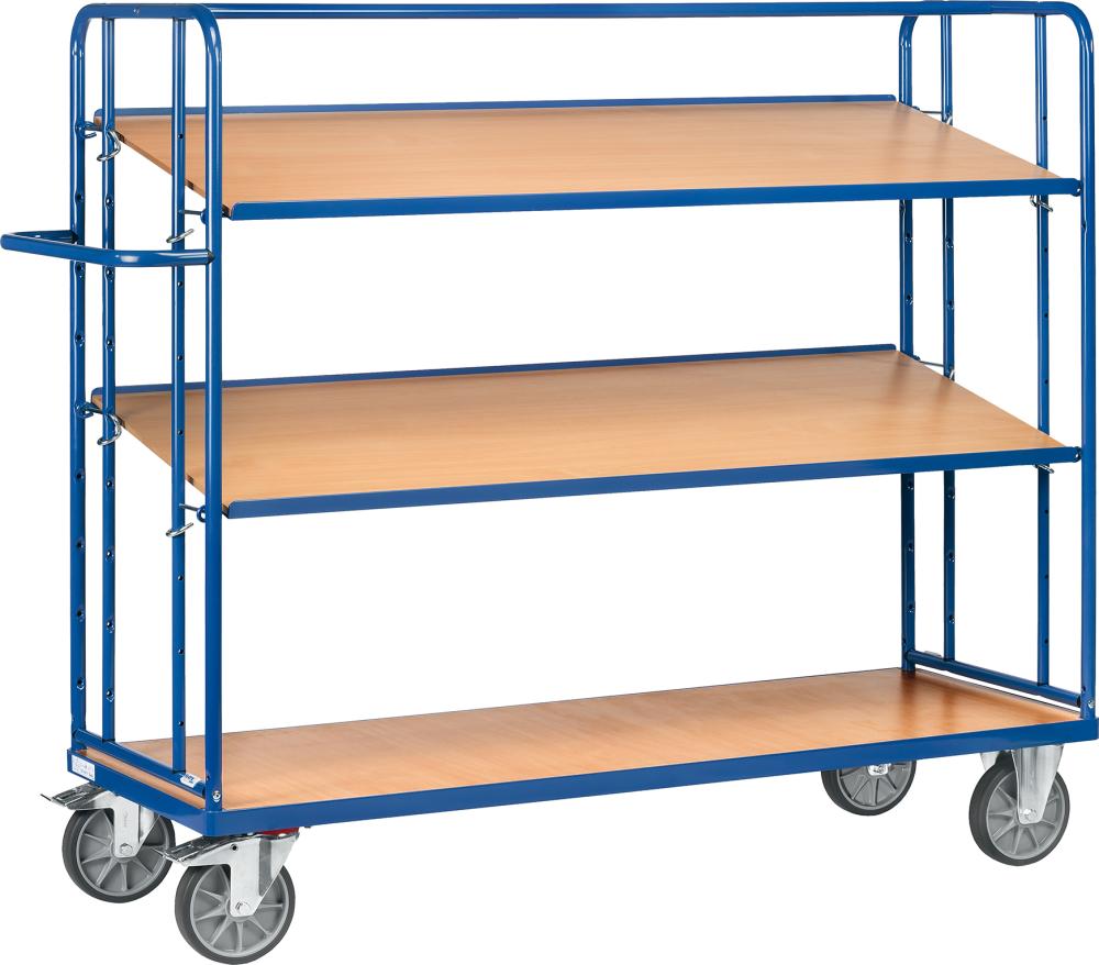Etagenwagen 4295 400kg 3 Böden 1250x610mm fetra