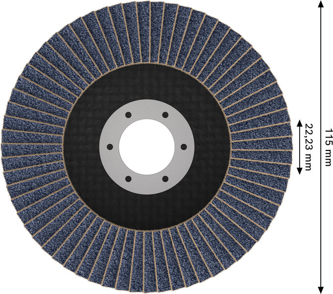 Bild der Produktabmessungen