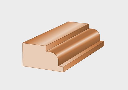 Abrundfräser HW S8 D16,7/R2 KL