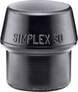 Schonhammerkopf SIMPLEX D.100mm, Gummi Halder