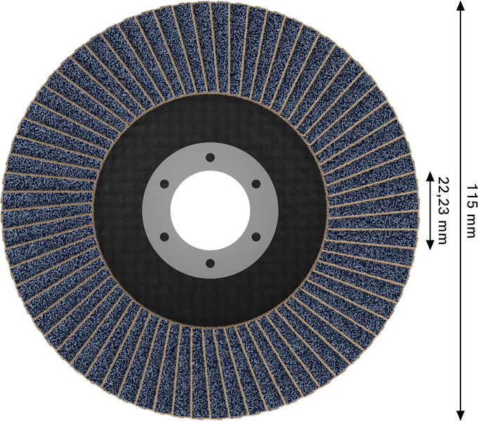 Bild der Produktabmessungen