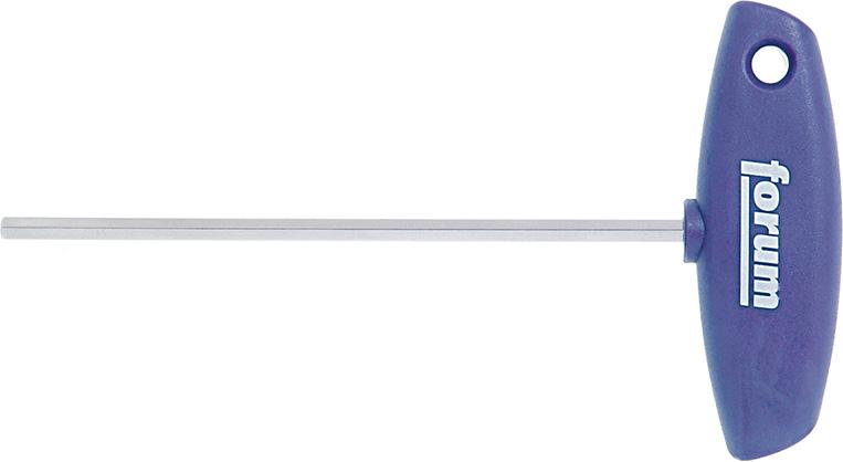 Stiftschlüssel Sechskant 10,0x200mm T-Griff FORUM