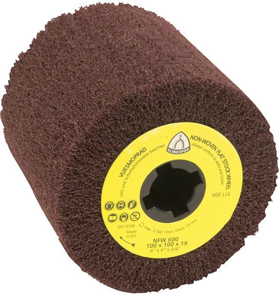 Vliesrad NFW600 coarse 100x100x19mm Klingspor