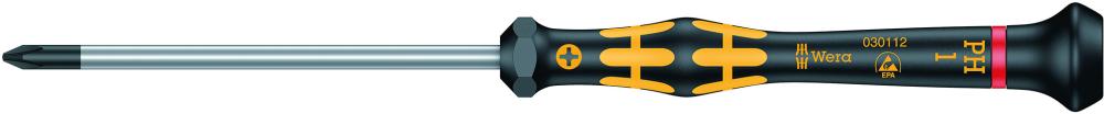 Elektronik- Schraubendreher ESD PH1x80mm Wera