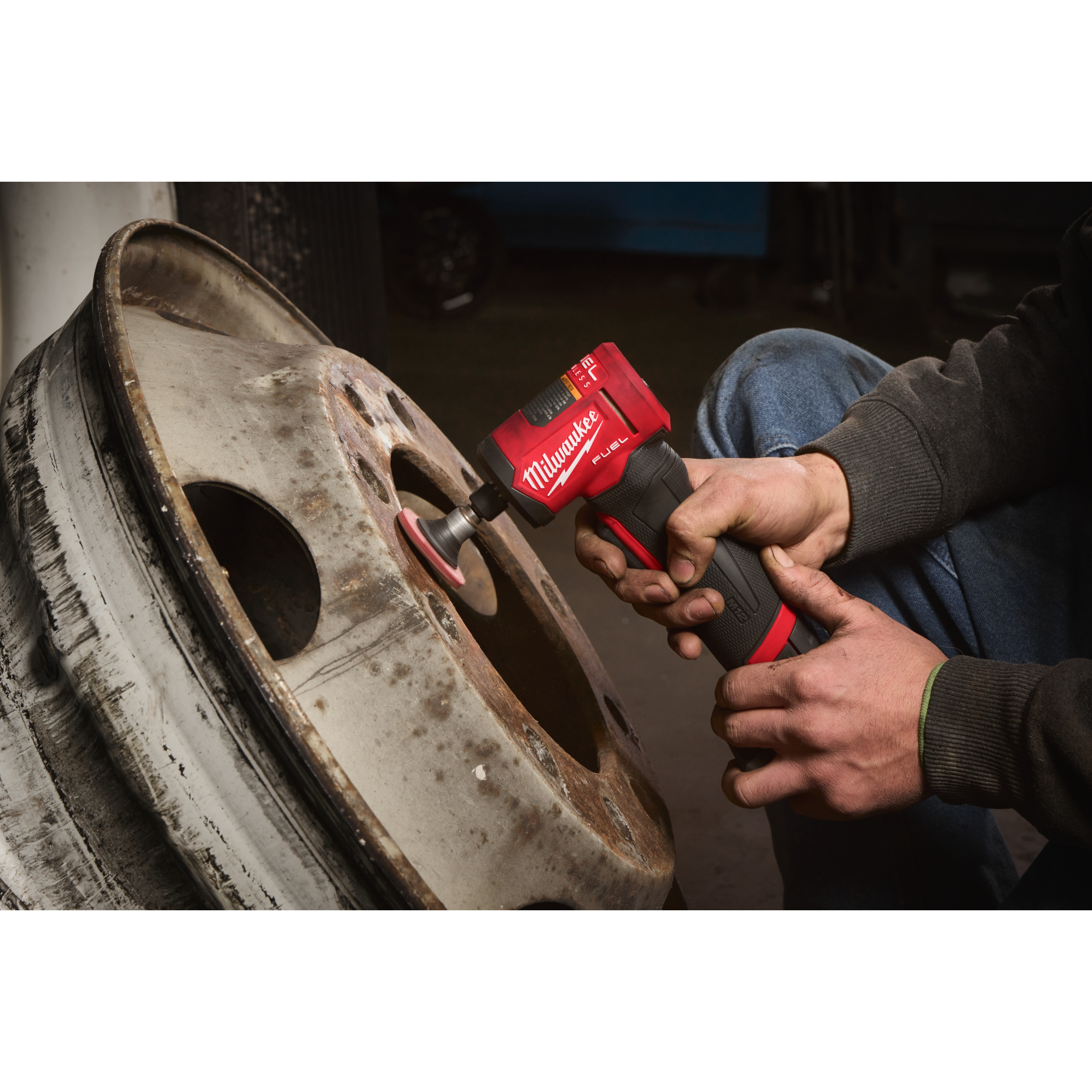 Milwaukee M12FDGA2-0 M12 FUEL Akku-Geradschleifer, abgewinkel