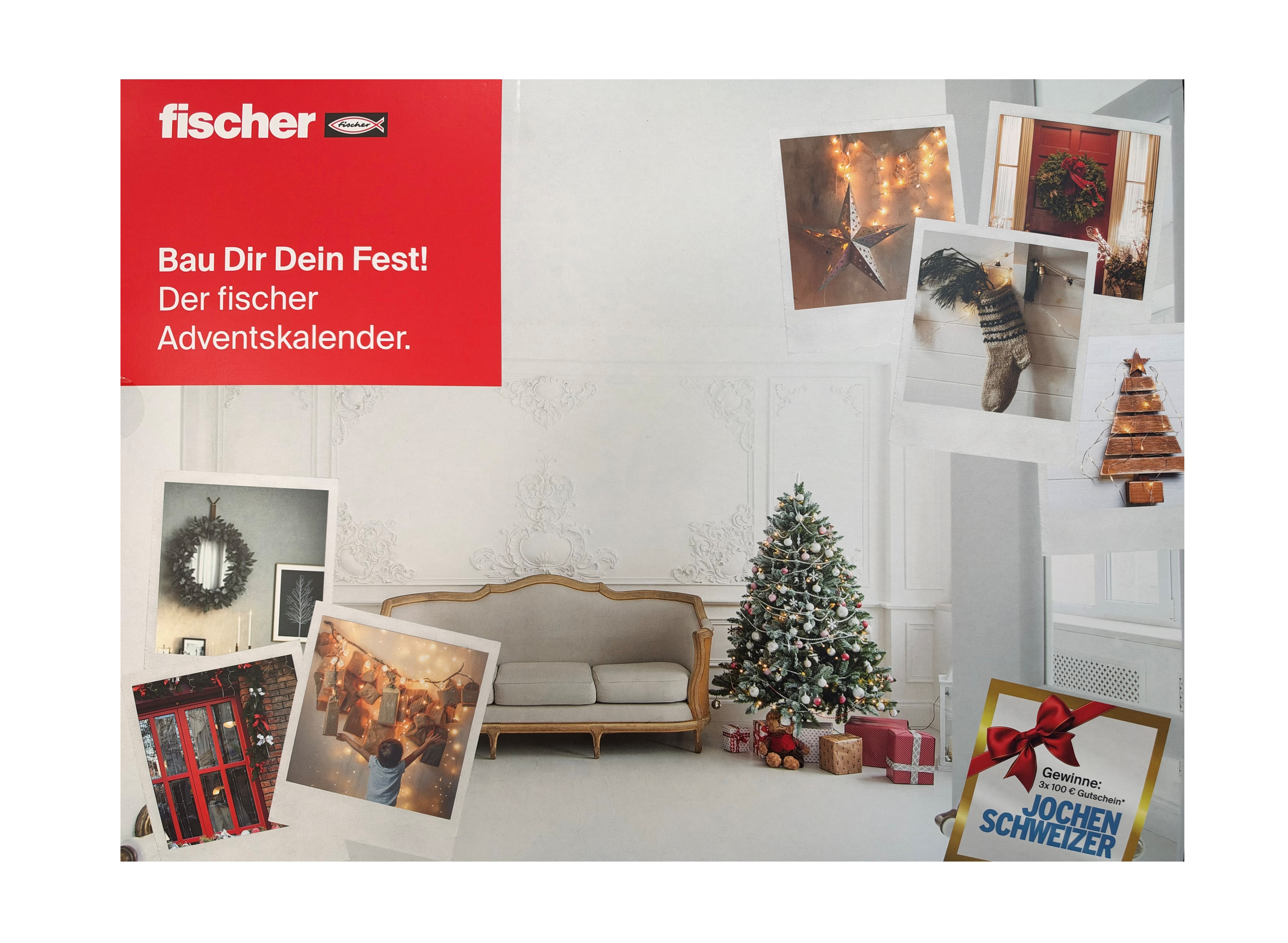 Fischer Adventskalender 24-teilig