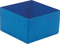 Kunststoffeinsatz 108x108x 63mm blau (H)