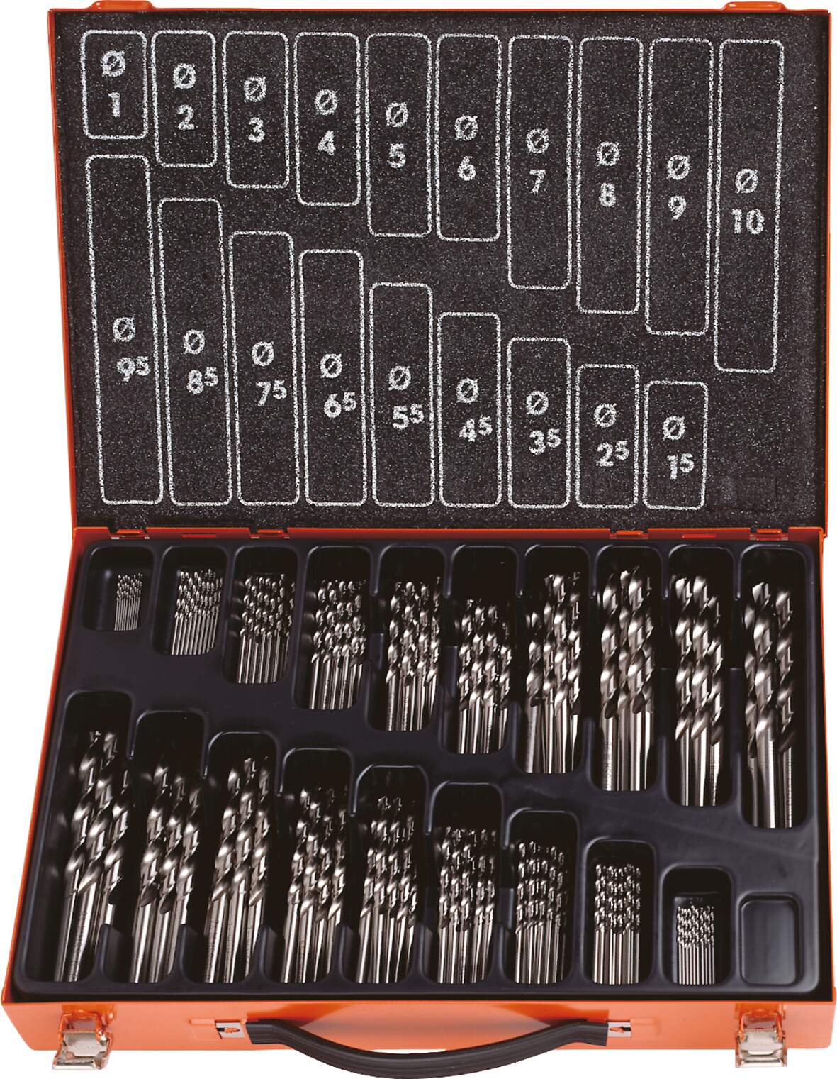 Bohrer-Magazin HSS-G 170tlg 1-10/0,5 mm ECO